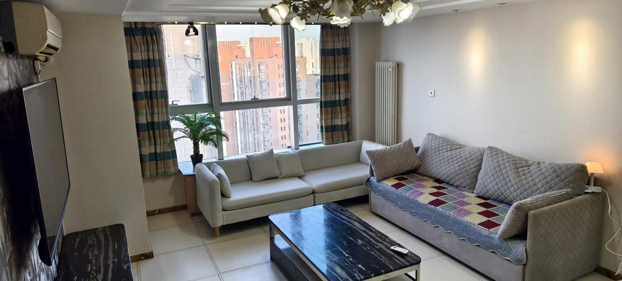 Chaoyang Joy City Hardcover Apartment Pekin Zewnętrze zdjęcie